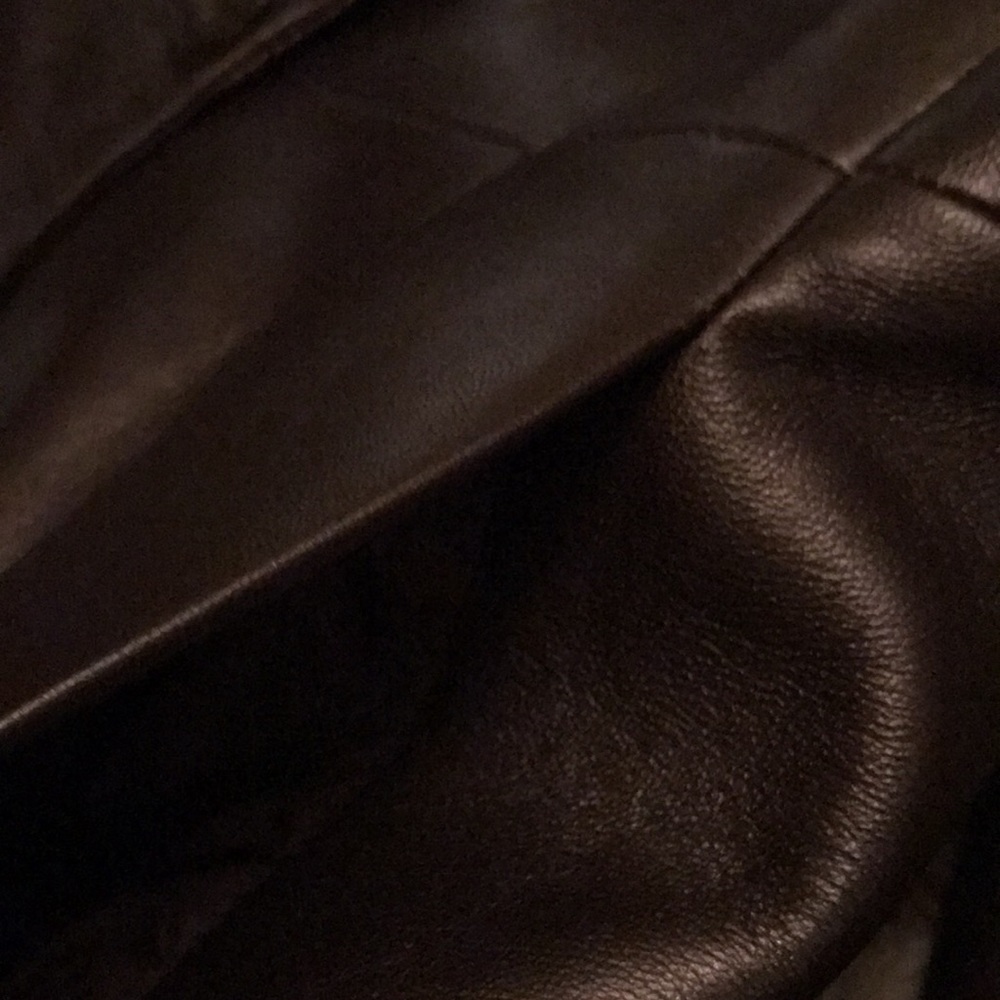 Metallic Leather Jacket - Picture 9 of 13